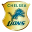 Clublogo voetbalvereniging Chelsea Lions